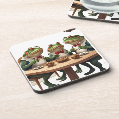 Frog and Toad We should stop eating Beverage Coaster