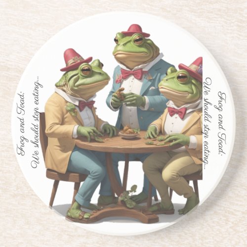 Frog and Toad We should stop eating Coaster