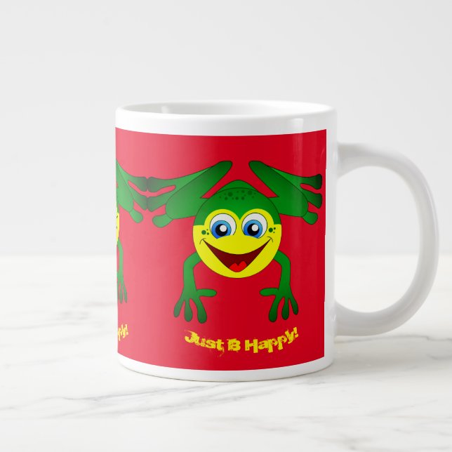Frog Animal  Giant Coffee Mug (Right)