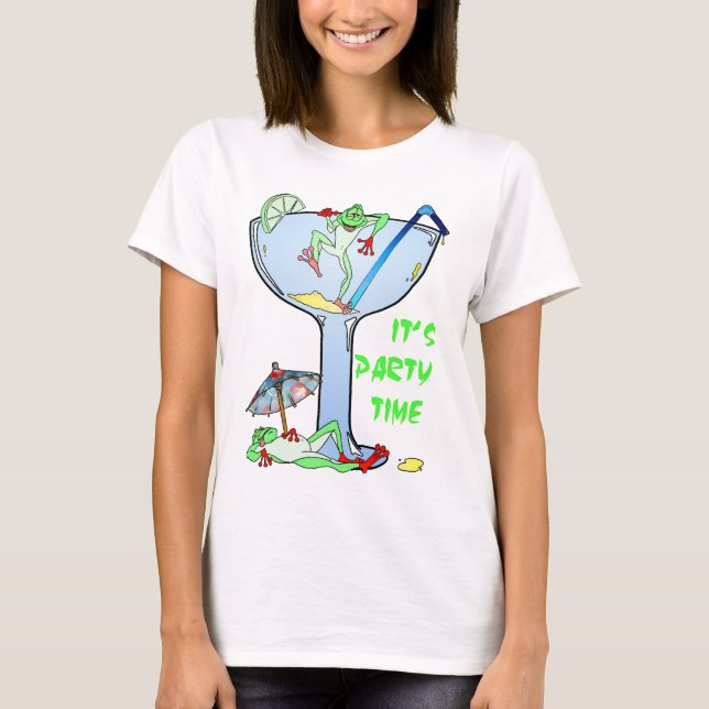 Frog-arita T-Shirt (Front)