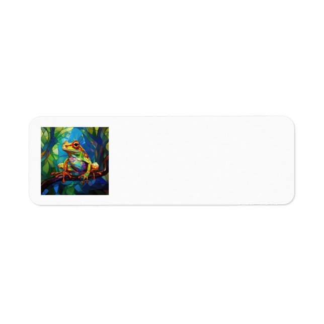 Frog Art Address Labels (Front)