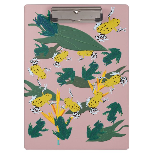 Frog Art Clipboard (Front)