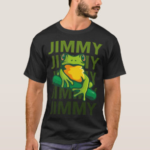 Frog Art - Jimmy Name T-Shirt