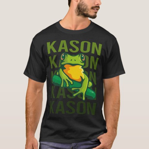 Frog Art _ Kason Name T_Shirt
