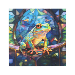 Frog Art Metal Wall Art