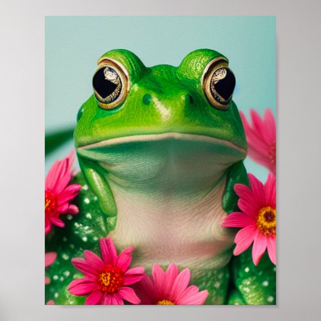 Frog Art Poster (Front)