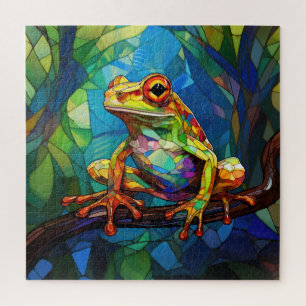 Frog Art Puzzle