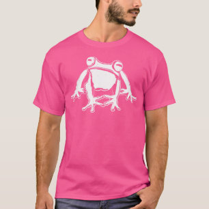 Frog Art Sketch Amphibians Toad Frog T-Shirt