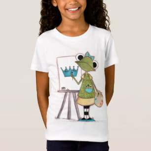 Frog Artist - Childrens T-shirt