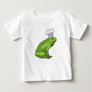 Frog as Cook with Chef hat Baby T-Shirt