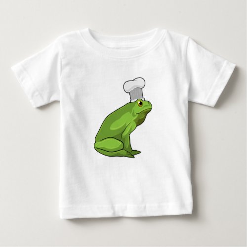 Frog as Cook with Chef hat Baby T_Shirt