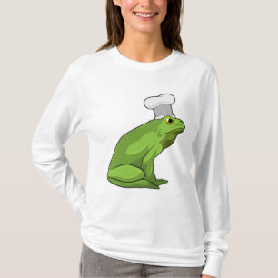 Frog as Cook with Chef hat T-Shirt
