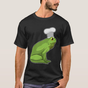 Frog as Cook with Chef hat T-Shirt
