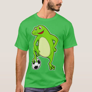 Frog as player with ball T-Shirt