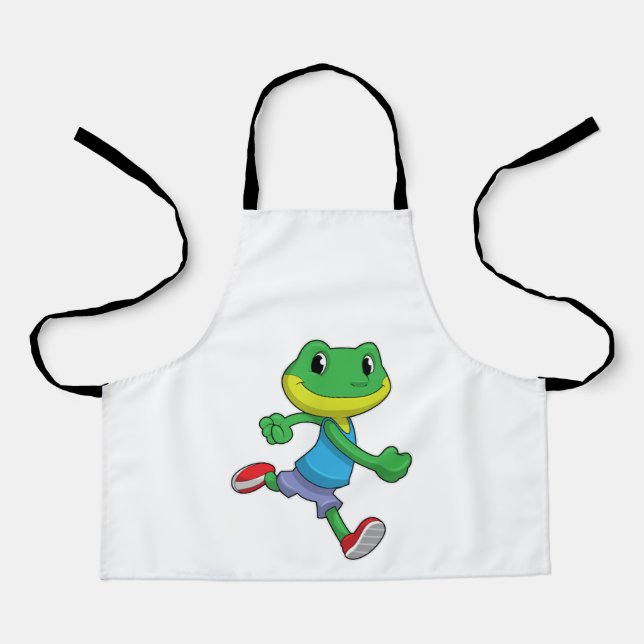 Frog as Runner at Running Apron (Front)