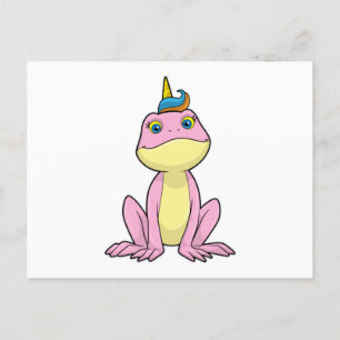 Frog as Unicorn Postcard