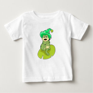 Frog as Wizard with Magic wand Baby T-Shirt