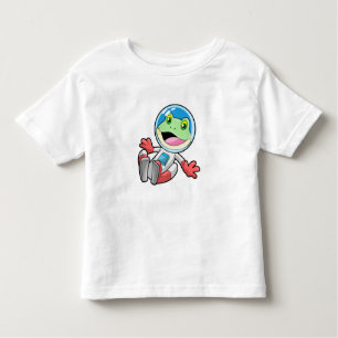 Frog Astronaut Costume Space Toddler T-shirt