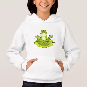 Frog at Meditate Hoodie