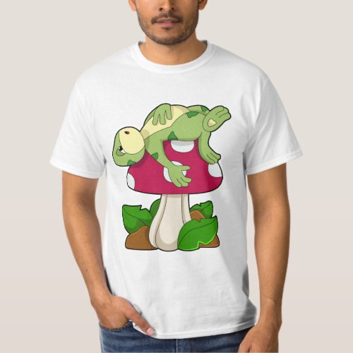 Frog at Sleeping with Mushroom T_Shirt