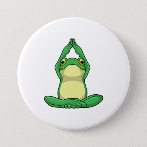 Frog at Yoga in Cross legged Button