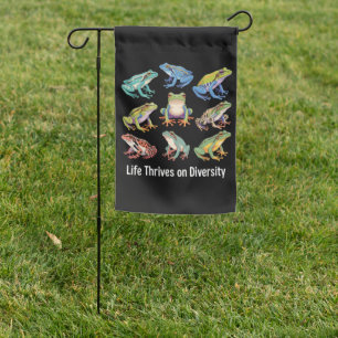 Frog Autism Neurodiversity is Necessary SPED Garden Flag