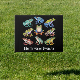 Frog Autism Neurodiversity is Necessary SPED Sign