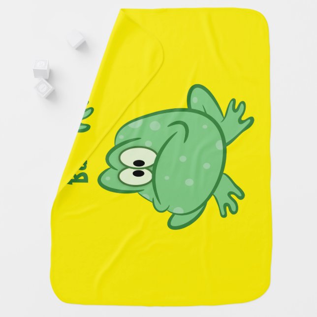 Frog Baby Blanket (In Situ)