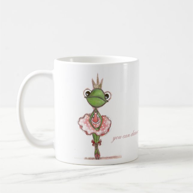 Frog Ballerina - Mug (Left)