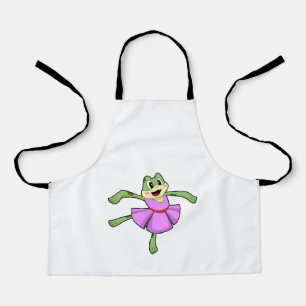 Frog Ballet Dance Apron
