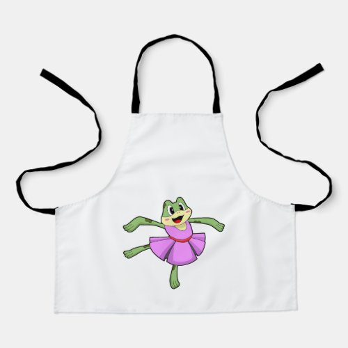 Frog Ballet Dance Apron