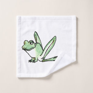 Frog Bath Towel Set