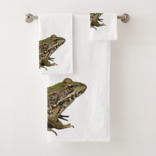 Frog Bath Towel Set