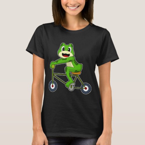 Frog Bicycle T_Shirt