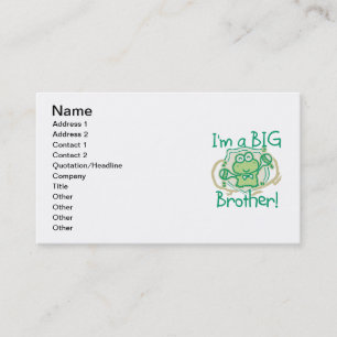 Frog Big Brother Business Card