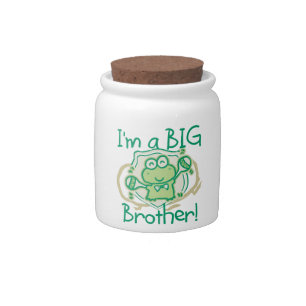 Frog Big Brother Candy Jar