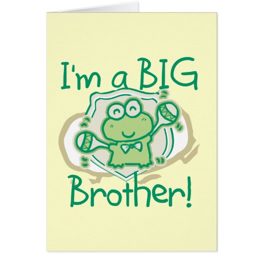 Frog Big Brother Cards (Front)