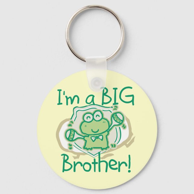 Frog Big Brother Keychain (Front)