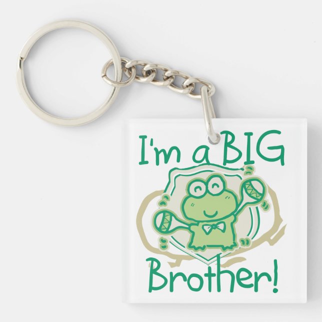 Frog Big Brother Keychain (Front)