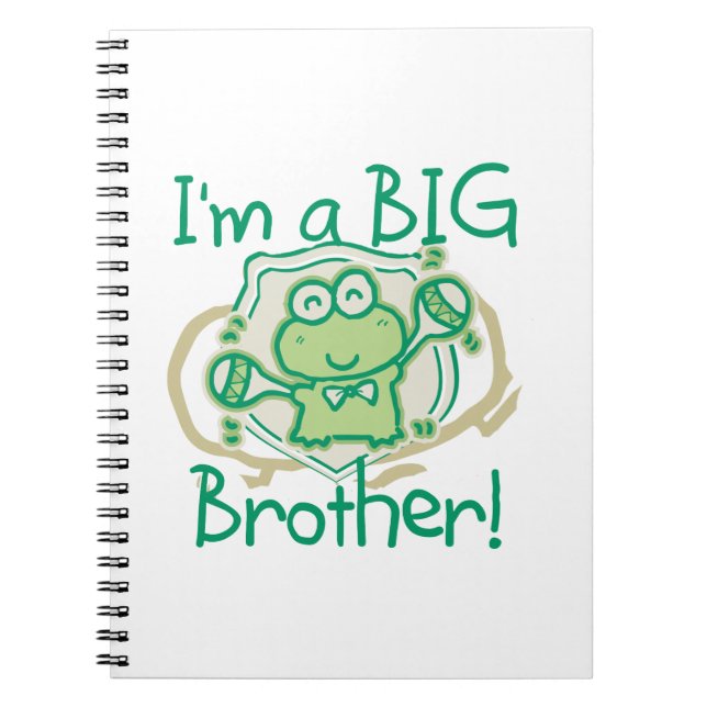 Frog Big Brother Notebook (Front)