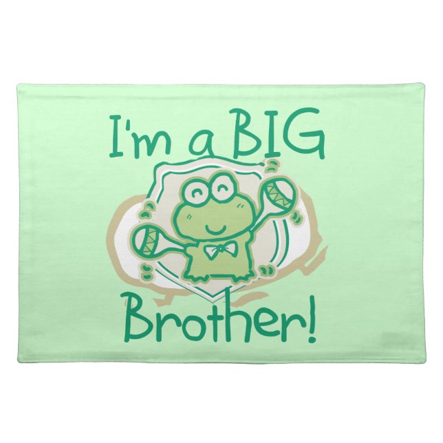 Frog Big Brother Placemat (Front)