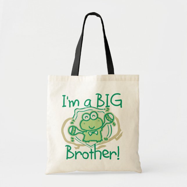 Frog Big Brother Tote Bag (Front)