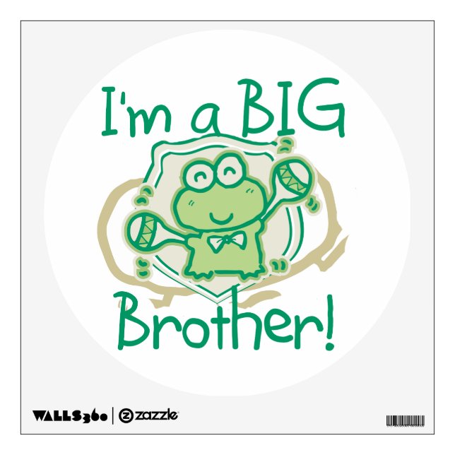Frog Big Brother Wall Sticker (Front)