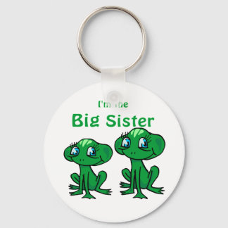 frog big sister keychain