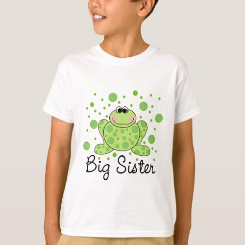 Frog Big Sister T_Shirt