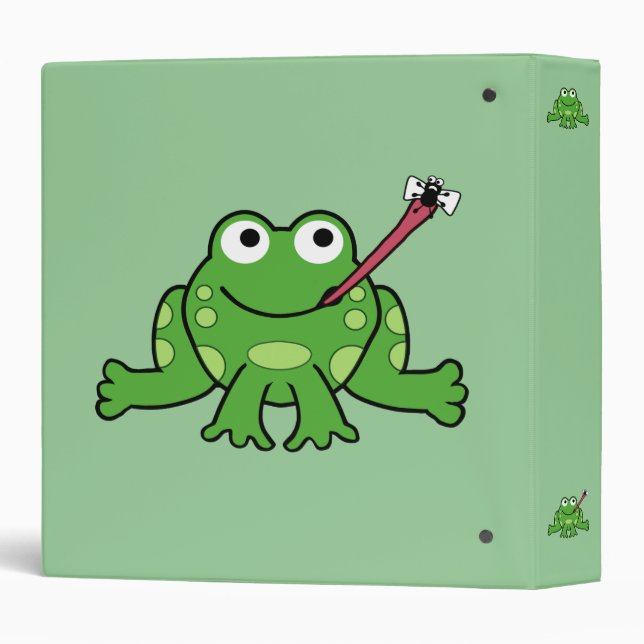 Frog Binder (Back/Spine)