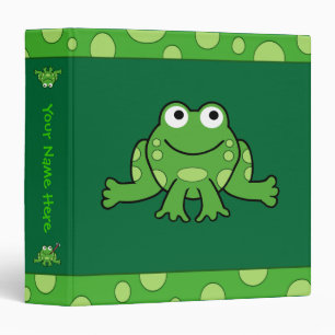Frog Binder (Customizable)