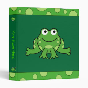 Frog Binder (Customizable)