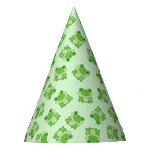 Frog Birthday Party Green Hat