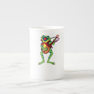 frog bone china mug